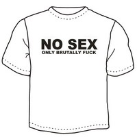 Футболка "No sex"