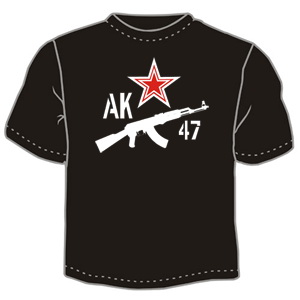 АК-47 со звездой ― Интернет магазин "Прикольные футболки"