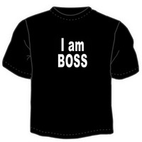 Футболка "I am boss"