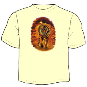 Тигр звездный ― Интернет магазин "Прикольные футболки"