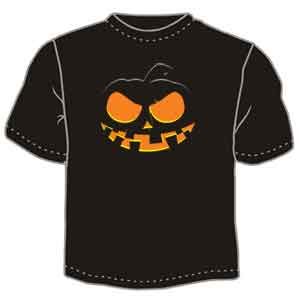 Halloween - чёрная тыква ― Интернет магазин "Прикольные футболки"