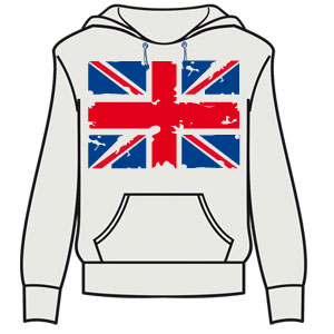 Кенгуру " Флаг Британии" ― Интернет магазин "Прикольные футболки"