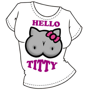 Hello Titty ― Интернет магазин "Прикольные футболки"