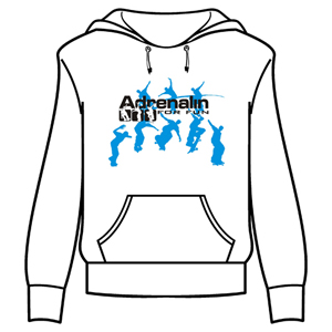 Толстовка Adrenalin for fun ― Интернет магазин "Прикольные футболки"