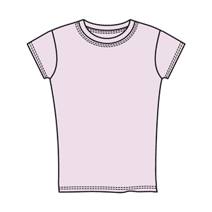 Детская (для девочек) розовая ― Интернет магазин "Прикольные футболки"