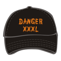 Бейсболка "Danger XXXL"