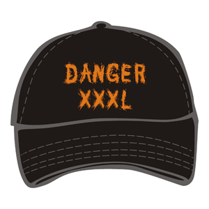 Бейсболка "Danger XXXL" ― Интернет магазин "Прикольные футболки"