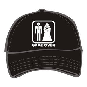 Бейсболка "Game over" ― Интернет магазин "Прикольные футболки"