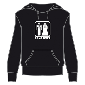 Толстовка " Game Over"  ― Интернет магазин "Прикольные футболки"