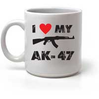 Кружка "I love Ак-47"
