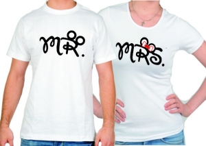 Футболка "MR & Mrs" 1 ― Интернет магазин "Прикольные футболки"