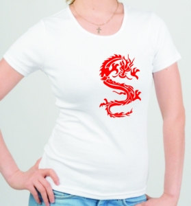 Футболка "Tatoo - Дракон 2" ― Интернет магазин "Прикольные футболки"